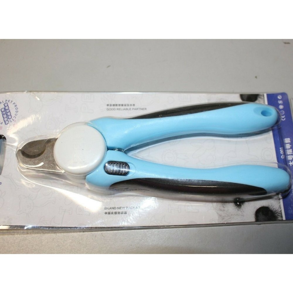 Dog Nail Clipper Ergonomic Handles & Semi Circular Blades Grooming Tool Trimmer